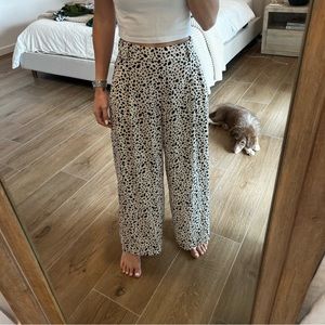 Zara xs small animal print pants